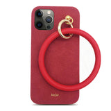 Apple iPhone 12 Pro Max Kılıf Kajsa Splendid Serisi Morandi Ring Kapak