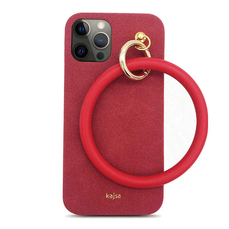 Apple iPhone 12 Pro Max Kılıf Kajsa Splendid Serisi Morandi Ring Kapak