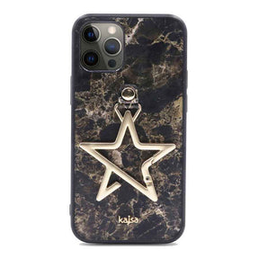 Apple iPhone 12 Pro Max Kılıf Kajsa Starry Serisi Marble Kapak
