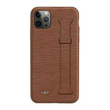 Apple iPhone 12 Pro Max Kılıf Kajsa Wave Pattern Handstrap Kapak