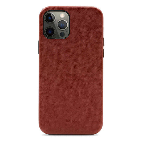 Apple iPhone 12 Pro Max Kılıf ​Kajsa Woven Kapak
