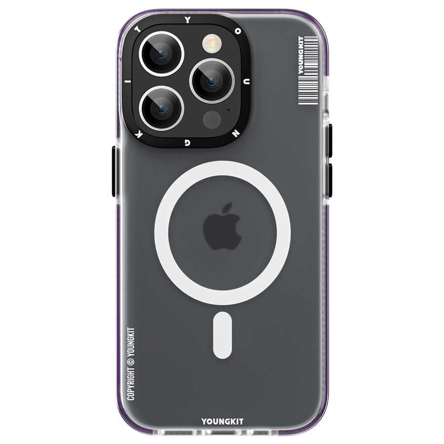 Apple iPhone 12 Pro Max Kılıf M-safe Şarj Özellikli Youngkit Jane Sand Serisi Kapak