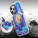 Apple iPhone 12 Pro Max Kılıf M-safe Şarj Özellikli YoungKit Metaverse Serisi Kapak