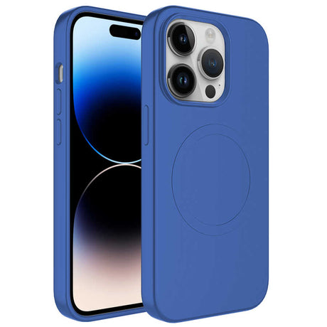 Apple iPhone 12 Pro Max Kılıf M-safe Wireless Şarj Özellikli Pastel Renk Silikon Zore Plas Kapak
