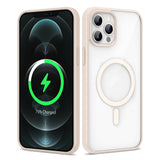 Apple iPhone 12 Pro Max Kılıf M-safe Wireless Şarj Özellikli Silikon Zore Ege Kapak