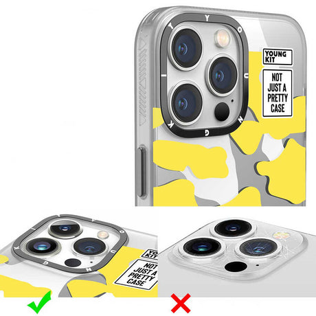 Apple iPhone 12 Pro Max Kılıf YoungKit Kamuflaj Serisi Kapak