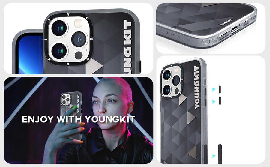 Apple iPhone 12 Pro Max Kılıf YoungKit Klasik Serisi Kapak