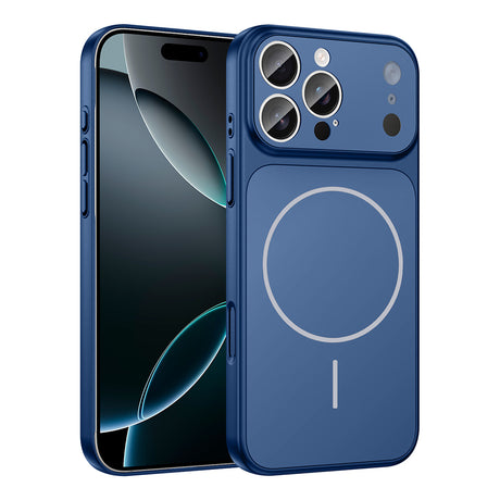 Apple iPhone 12 Pro Max Kılıf Zore M-Safe Şarj Özellikli Kamera Korumalı Formen Kapak