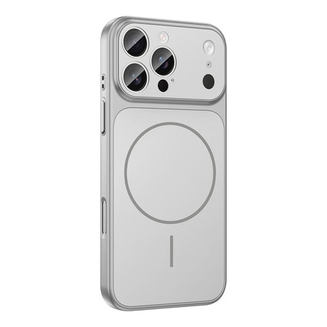Apple iPhone 12 Pro Max Kılıf Zore M-Safe Şarj Özellikli Kamera Korumalı Formen Kapak