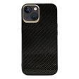 Apple iPhone 13 Kılıf Kajsa Carbon Fiber Collection Arka Kapak