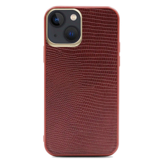 Apple iPhone 13 Kılıf ​Kajsa Preppie Collection Pu Deri Kapak