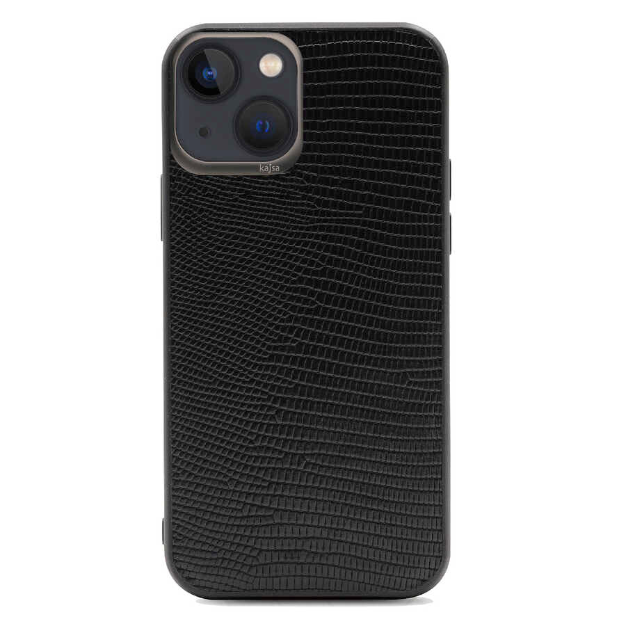 Apple iPhone 13 Kılıf ​Kajsa Preppie Collection Pu Deri Kapak