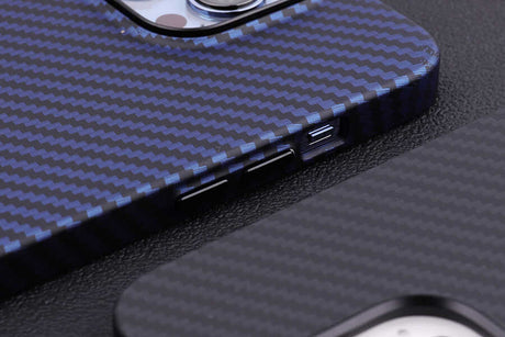Apple iPhone 13 Kılıf Karbon Fiber Tasarımlı Zore Karbono Kapak