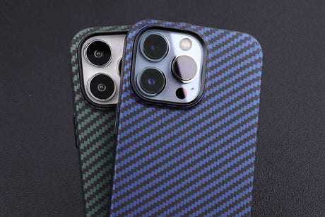 Apple iPhone 13 Kılıf Karbon Fiber Tasarımlı Zore Karbono Kapak