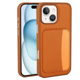 Apple iPhone 13 Kılıf Kartlıklı Zore X-Kart Silikon Kapak