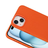 Apple iPhone 13 Kılıf M-Safe Şarj Özellikli Kumaş Tasarımlı Zore Miami Sert PC Kapak