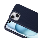 Apple iPhone 13 Kılıf M-Safe Şarj Özellikli Kumaş Tasarımlı Zore Miami Sert PC Kapak