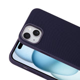 Apple iPhone 13 Kılıf M-Safe Şarj Özellikli Kumaş Tasarımlı Zore Miami Sert PC Kapak
