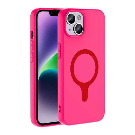 Apple iPhone 13 Kılıf M-Safe Şarj Özellikli Zore Aris Silikon Kapak