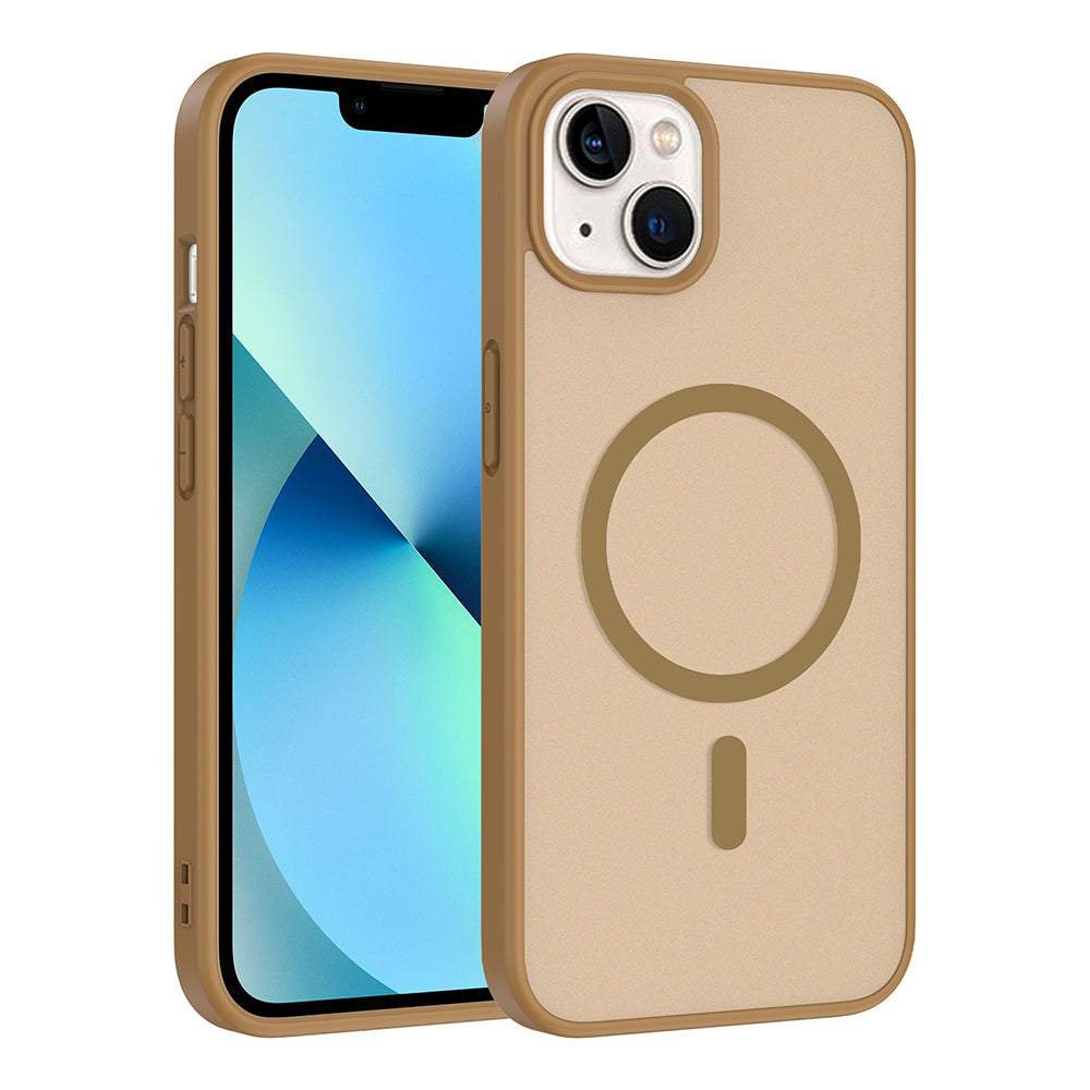 Apple iPhone 13 Kılıf M-safe Şarj Özellikli Zore Babet Kapak