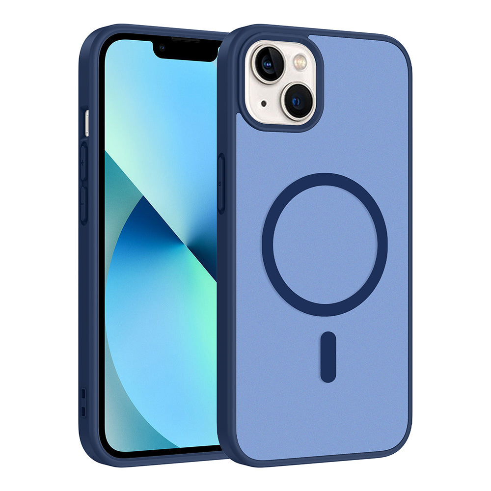 Apple iPhone 13 Kılıf M-safe Şarj Özellikli Zore Babet Kapak
