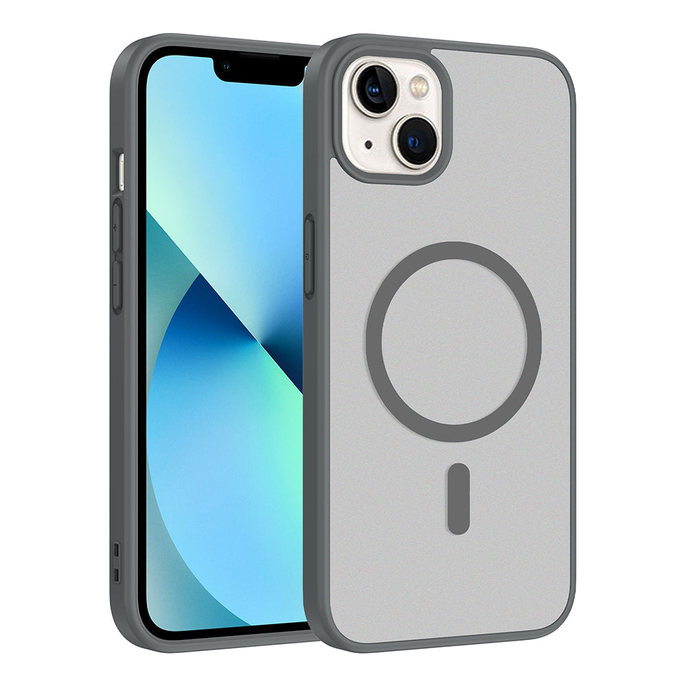 Apple iPhone 13 Kılıf M-safe Şarj Özellikli Zore Babet Kapak