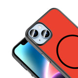Apple iPhone 13 Kılıf M-Safe Şarj Özellikli Zore Lora PC Kapak
