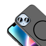 Apple iPhone 13 Kılıf M-Safe Şarj Özellikli Zore Lora PC Kapak