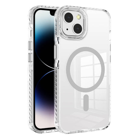 Apple iPhone 13 Kılıf M-safe Şarj Özellikli Airbagli Takılabilir Askı Aparatlı Zore Nana Kapak