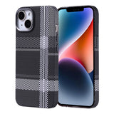 Apple iPhone 13 Kılıf M-safe Şarj Özellikli Karbon Fiber Görünümlü Zore Nekst Kapak