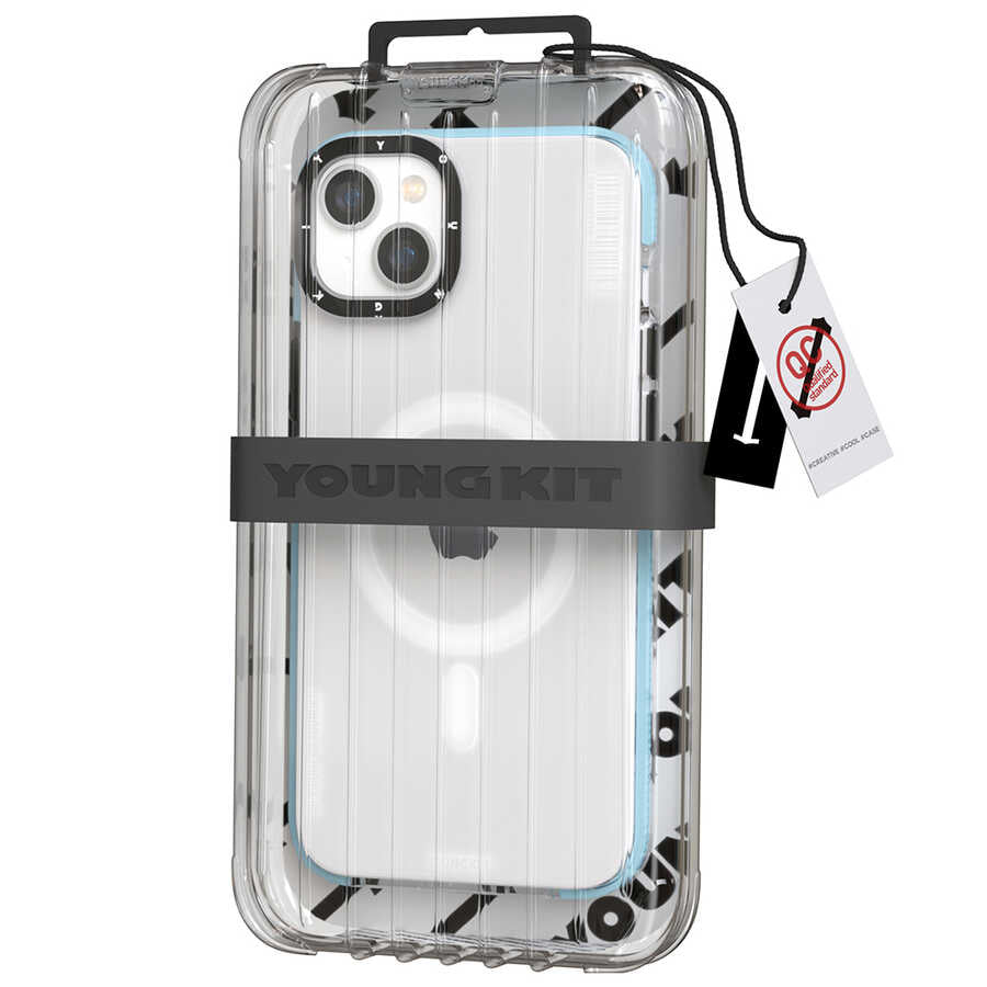 Apple iPhone 13 Kılıf M-safe Şarj Özellikli YoungKit Exquisite Serisi Kapak