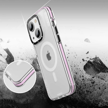 Apple iPhone 13 Kılıf M-safe Şarj Özellikli Youngkit Jane Sand Serisi Kapak