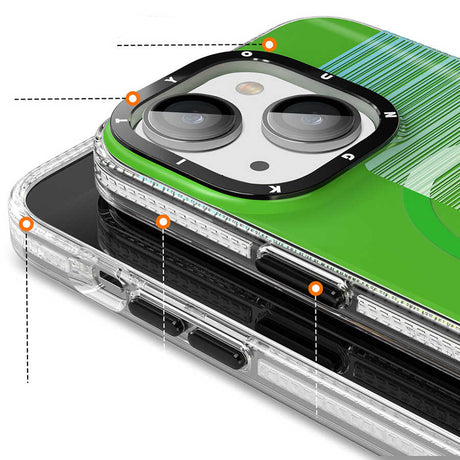 Apple iPhone 13 Kılıf M-safe Şarj Özellikli Youngkit Pure Serisi Kapak