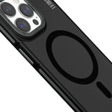 Apple iPhone 13 Kılıf M-safe Şarj Özellikli Youngkit Rock Sand Serisi Kapak