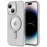 Apple iPhone 13 Kılıf M-safe Şarj Özellikli Youngkit Rock Serisi Kapak