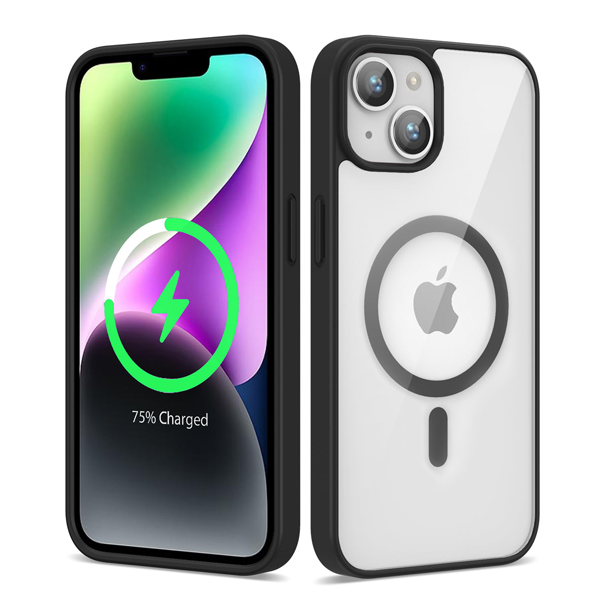Apple iPhone 13 Kılıf M-safe Wireless Şarj Özellikli Silikon Zore Ege Kapak