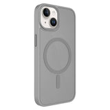 Apple iPhone 13 Kılıf Mat Arka Yüzey Wireless Şarj Özellikli Zore Flet M-safe Kapak