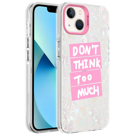 Apple iPhone 13 Kılıf Mermer Desenli Zore Marbello Kapak