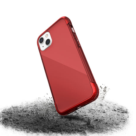 Apple iPhone 13 Kılıf Raptic Air Serisi Airbag Tasarımlı Metal Köşelikli Şeffaf Kapak