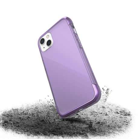 Apple iPhone 13 Kılıf Raptic Air Serisi Airbag Tasarımlı Metal Köşelikli Şeffaf Kapak