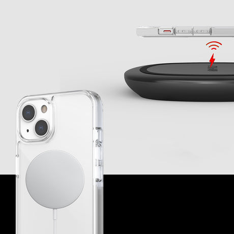 Apple iPhone 13 Kılıf Raptic Glass Plus Serisi Şeffaf Kapak