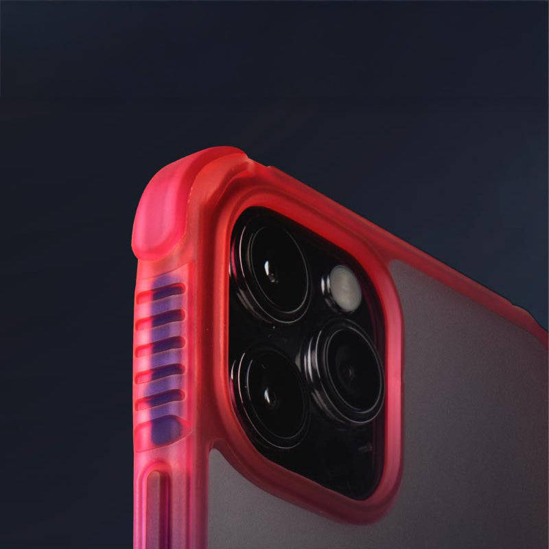 Apple iPhone 13 Kılıf Şeffaf Airbag Tasarımlı Skinarma Hade Kapak