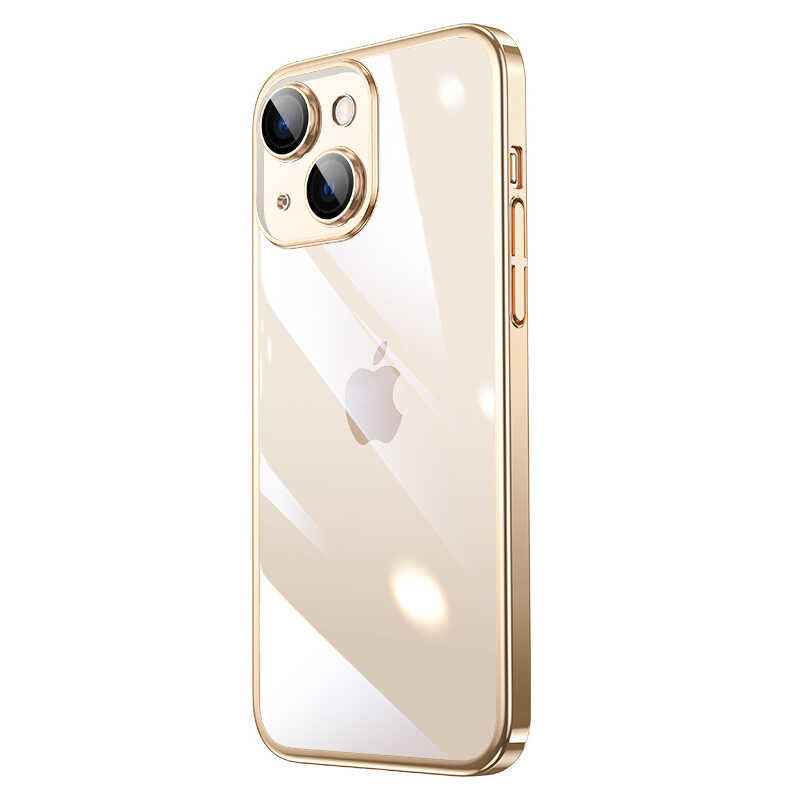 Apple iPhone 13 Kılıf Sert PC Renkli Çerçeveli Zore Riksos Kapak