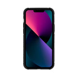 Apple iPhone 13 Kılıf Skinarma Holografik Tasarımlı Standlı Deri Görünümlü Kira Kodo Kapak