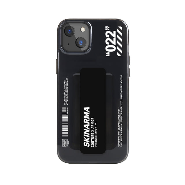 Apple iPhone 13 Kılıf Skinarma Şeffaf Desenli Kaze Kapak