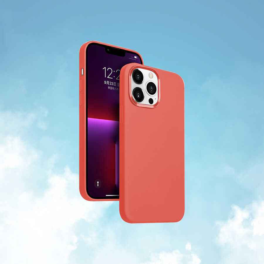 Apple iPhone 13 Kılıf Wiwu M-safe Magnetic Silikon Kapak