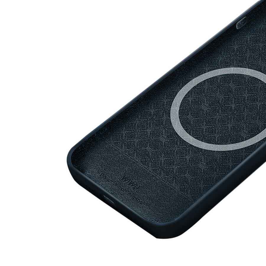 Apple iPhone 13 Kılıf Wiwu M-safe Magnetic Silikon Kapak