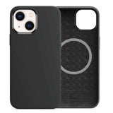 Apple iPhone 13 Kılıf Wiwu M-safe Magnetic Silikon Kapak