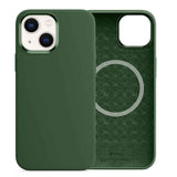 Apple iPhone 13 Kılıf Wiwu M-safe Magnetic Silikon Kapak