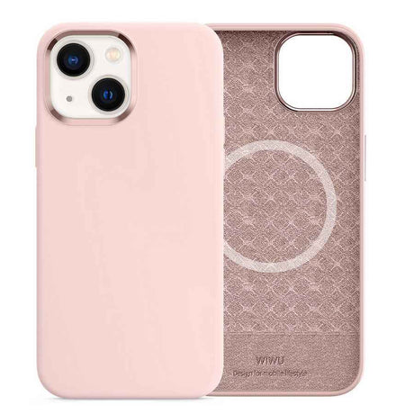 Apple iPhone 13 Kılıf Wiwu M-safe Magnetic Silikon Kapak